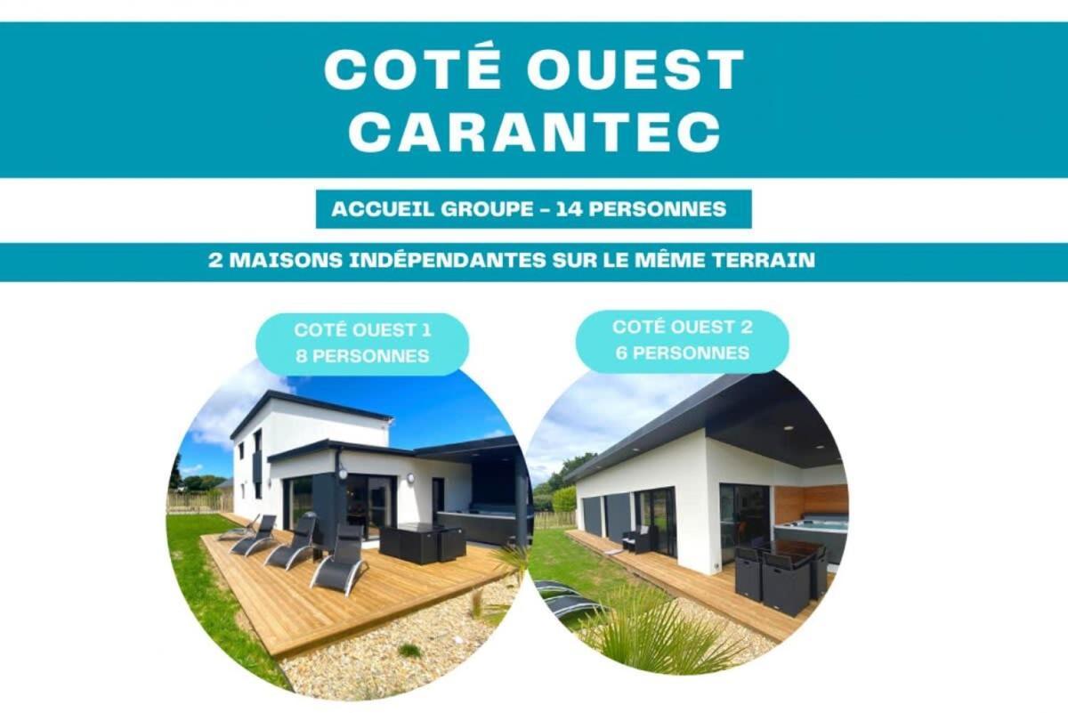 Вілла Carantec 4 Stars House With Private Jacuzzi And Garden For 6 Persons Екстер'єр фото